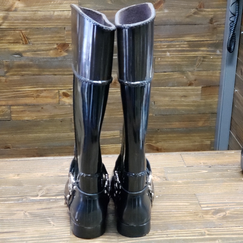 Michael Kors Rain Boots Size 6 - Picture 3 of 7